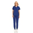 thumbnail image 2 of SHITINN Women Scrubs Cozyfit Scrubs for Women Blue Scrub Pants for Women Set Quick Drying Nurse Scrubs for Women Set, 2 of 4