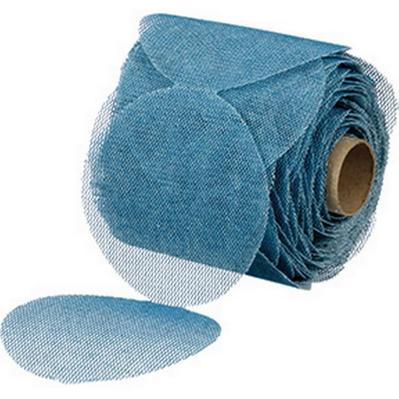 3m 3M-36452 Blue Net Disc Roll 36452, 180, 3 In, 100 Discs/roll, 8 Rolls/case