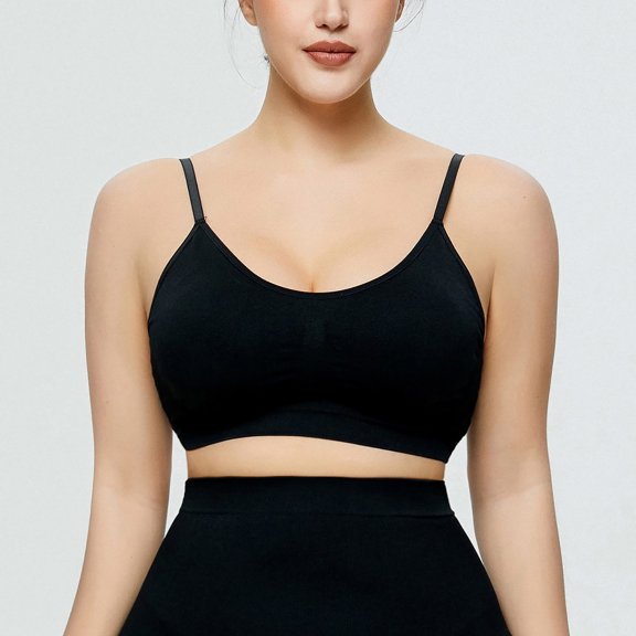 Vedolay Sports Bras For Women Women's Underwire Sports Bra,Black M