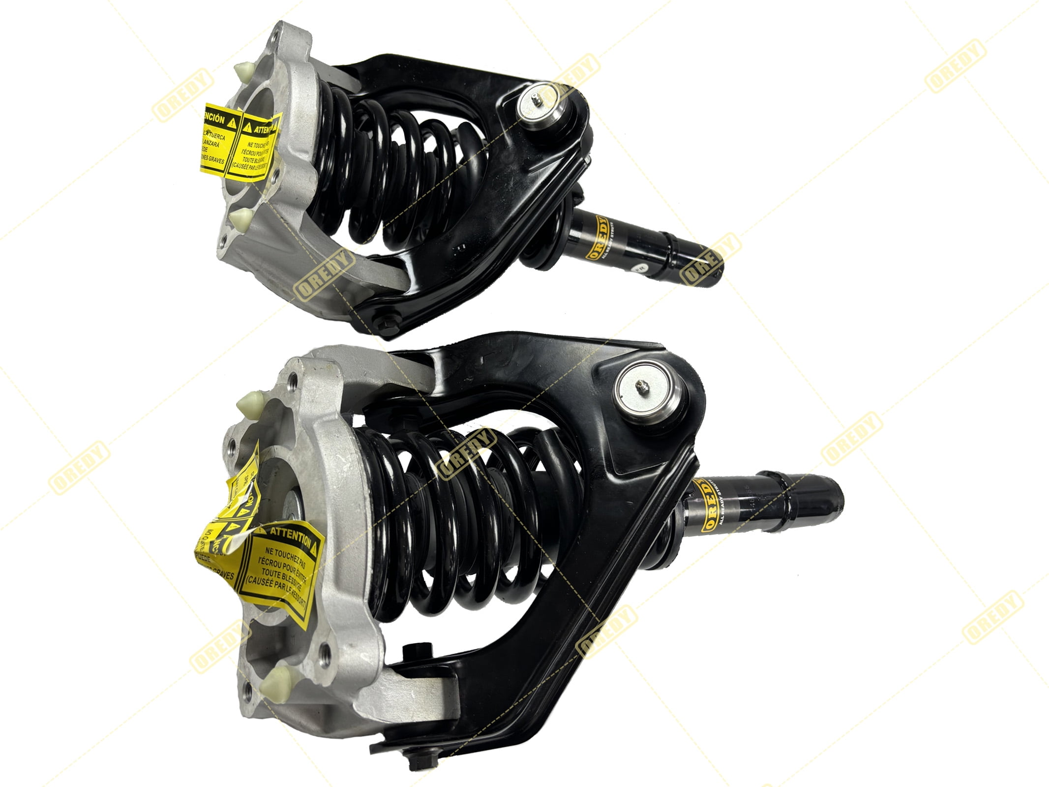 OREDY Front Complete Shocks Struts Coil Spring Assembly for Sebring Stratus Cirrus Breeze - 11651 11652