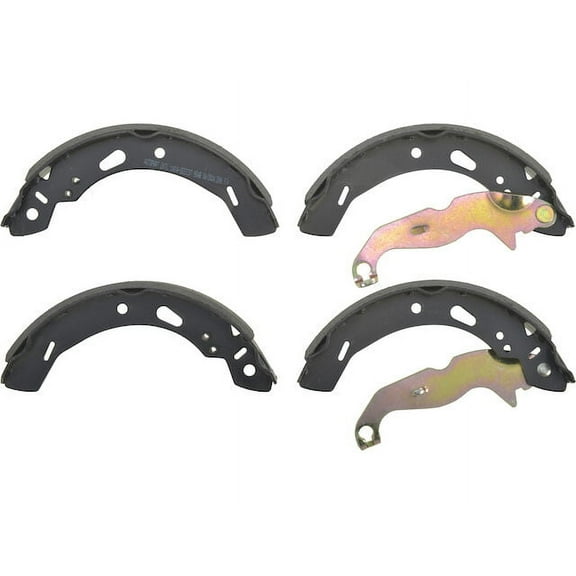 Rear Brake Shoe Set - Compatible with 2011 - 2019 Ford Fiesta 2012 2013 2014 2015 2016 2017 2018