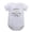 White, variant on WEIGFI Toddler Kid Boys Girls Cotton Unisex Bodysuit With Snaps Short Sleeve Father'S Day Letter Print Romper Crew Neck Summer Casual Everyday Wear Cute Party Overalls,Grey,9-12 Months