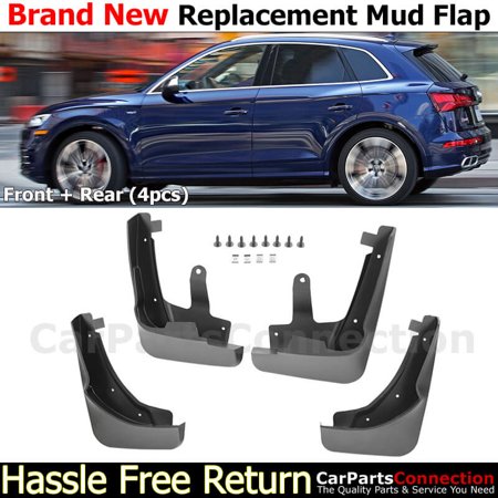 Front Rear L R Mud Flaps Splash Guards 2018 2019 Audi Sq5