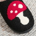 thumbnail image 6 of LoyisVidion Mushroom Print Indoor Shoes - New Comfortable Home Cute Winter Slippers Men and Women Couples Thick Sole Warm Slippers Memory Foam Indoor Slide Slippers, 6 of 9