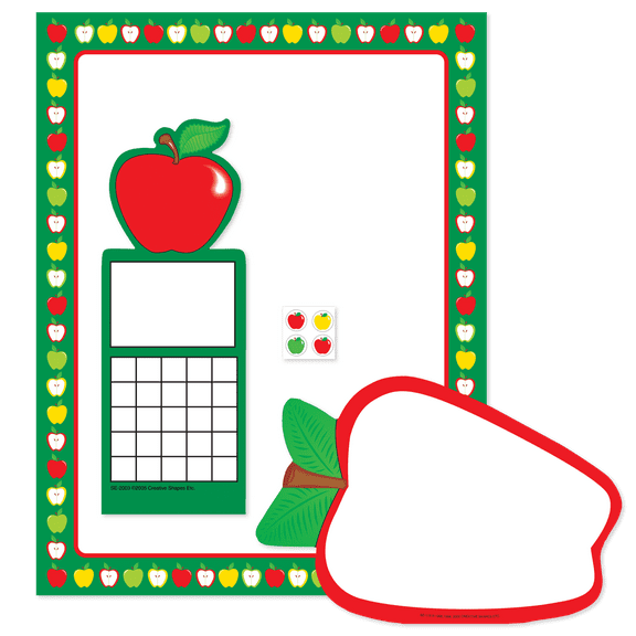 SHAPES ETC. Stationery Set - Apple