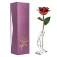 thumbnail image 2 of Wedding Decor,24K Gold Rose Dipped Rose Gift K Gold Rose True to Its Promise, 2 of 14