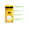 thumbnail image 3 of Protector de Voltaje Ajustable/ Led Para Refrigerador, Lavadora blanco/amarillo, 3 of 4
