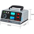 thumbnail image 3 of Anqidi Car Truck Battery Charger 12V/24V Heavy Duty Automotive Fully Automatic Pulse Repair Trickle Smart Battery Charger Universal LCD Battery Intelligent Charger Maintainer 400W, 3 of 10