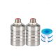 thumbnail image 1 of Ganfancp Válvulas de Flotador de Control de Agua Totalmente Automáticas de Acero Inoxidable 304 Ofertas Del Día 2Pcs Controlador de Nivel de Agua, 1 of 2
