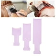 thumbnail image 1 of 3pcs Highlighting Board Barber Hair Salon Hair Dye Sectioning Paddle Set Hairdressing Tool for Coloring, 1 of 8