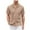 Khaki, variant on kamemir Men's Short Sleeve Oxford Shirt Regular Fit Button Down Collar Shirts with Pocket(Pink,L)