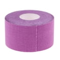thumbnail image 4 of 1 rollo de vendaje autoadhesivo de no tejido, cinta elástica para , 5Mx3.8cm Púrpura shamjiam Banda elástica cohesiva de algodón, 4 of 7