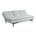 thumbnail image 4 of Serta Lambeth Convertible Sofa in Light Gray Fabric Upholstery, 4 of 25