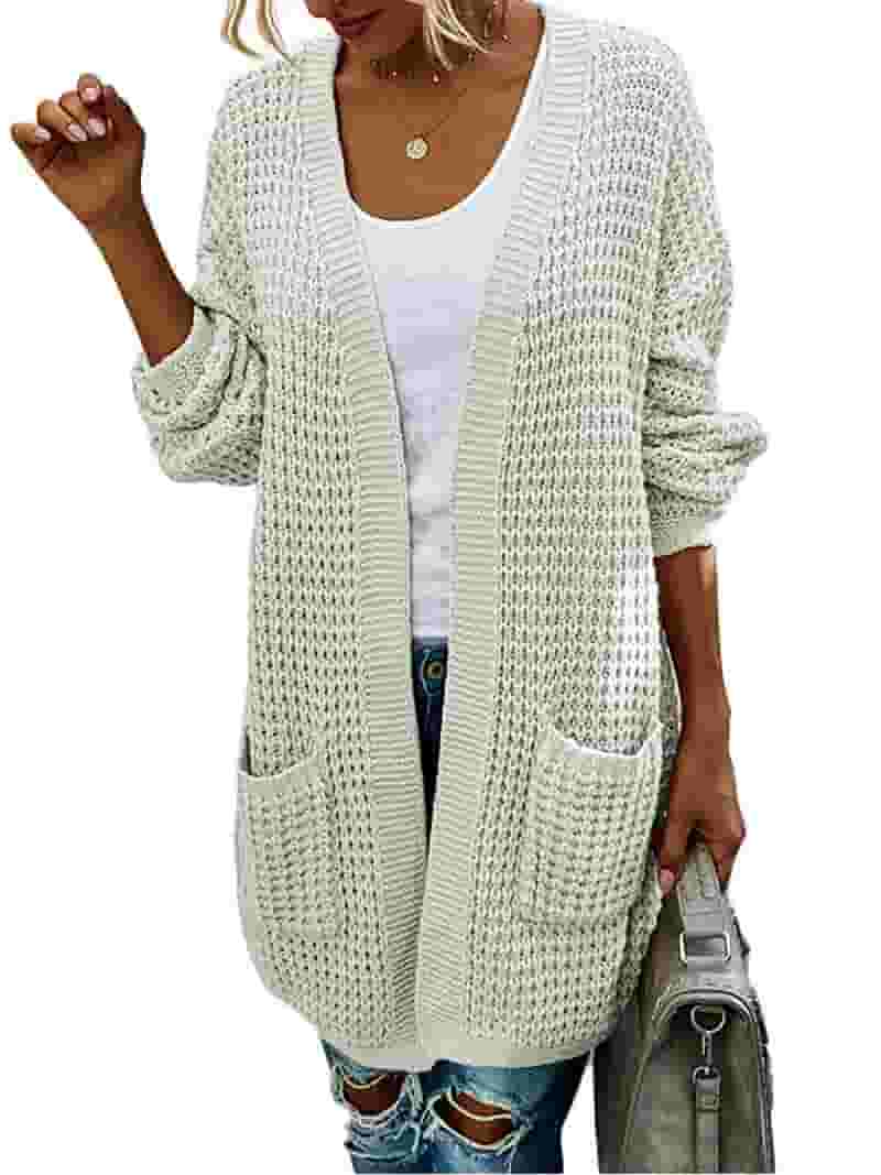 Womens Cardigan Winter Cardigan Damen Ladies Thick Winter