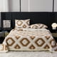 thumbnail image 1 of Soft Double Layer Lambskin Throw Blanket Adult Comfortably Blanket Sofa Bed Washable Lightweight Blanket Warm Suitable For All Seasons, 1 of 6