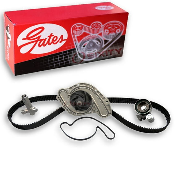 Gates PowerGrip Timing Belt Kit w Water Pump compatible with Dodge Charger 3.5L V6 2006-2010