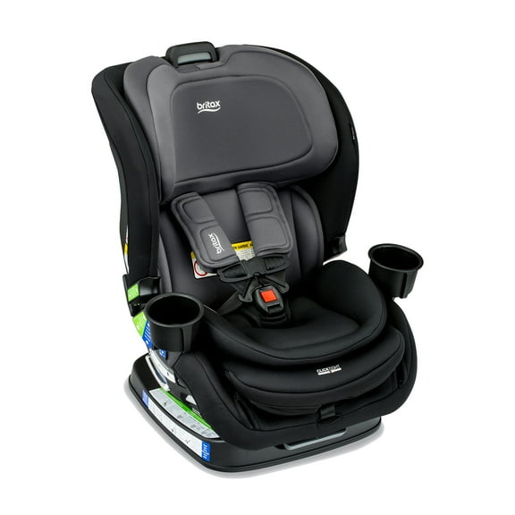 Britax Poplar Convertible Car Seat, 2-in-1 Car Seat with Slim 17-Inch Design, ClickTight Technology, Stone Onyx