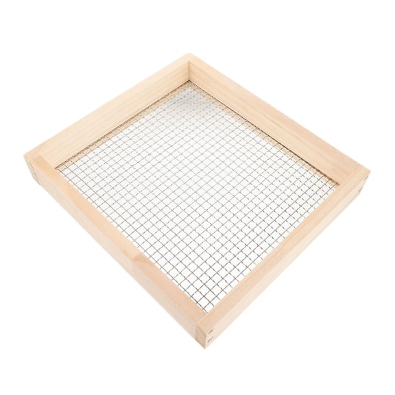 Garden Soil Sifter Multifunctional Handheld Gravel Sifter Compost Soil Screen Sifters Dirt Sieve Hand Rock Cleaning