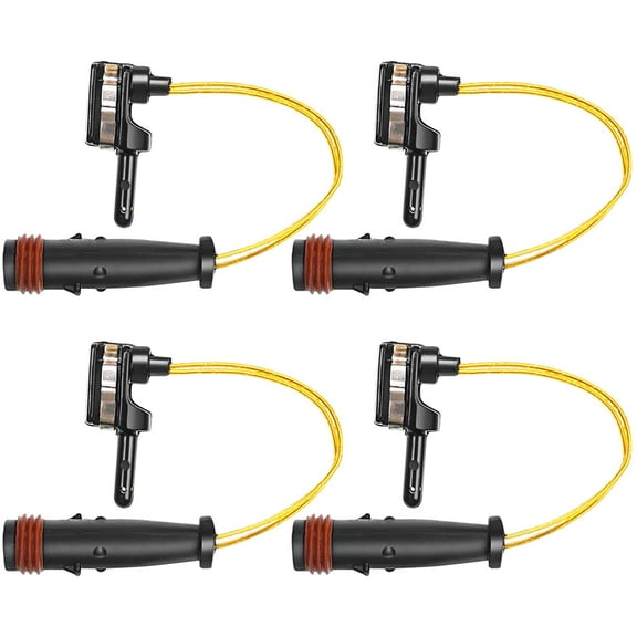 A-Premium Brake Pad Wear Sensor Compatible with Mercedes-Benz C230 C240 C320 CL500 CLK320 CLS500 E320 E350 ML350 S350 S430 S600 SL500 SLK280 Front and Rear Wheels 4-PC