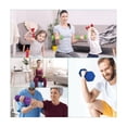 thumbnail image 4 of Mancuerna Pesa Ejercicio 3kg Neopren Kit Fitness Yoga Gym morado, 4 of 4