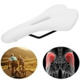 thumbnail image 3 of Bicycle Saddle, Comfortable and Durable Polyurethane Leather Bike  with Hollow Design Suitable for Outdoor Riding, 3 of 8