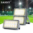 thumbnail image 2 of Proyector de exterior con iluminación uniforme, reflector de 100 W, 600 W y 200 W para canchas de tenis, baloncesto, gimnasios y estadios, 2 of 5