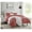 13 Pink Clay, variant on Olive Green Duvet Cover Full Size - Pintuck Full Size Duvet Cover Set, 3 Piece Double Brushed Duvet Cover with Button Closure, 1 Pinch Pleated Full Duvet Cover 80x90 inches and 2 Pillow Shams