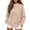 Beige, variant on Yxbdin Womens Sweatshirts No Hood Mock Neck Sweatshirt Comfy Long Sleeve Tops Suitable Loose Fit Pullover Daily Going Out Fall Clothes