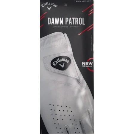 - Callaway Dawn Patrol Leather Golf Glove, M