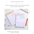 thumbnail image 6 of Uanit Weekly To Do List Notepad with 60 Undated Tear Off Sheets（6.5” x 9.8”) Weekly Desk Planner Pad with Spiral Binding for Women & Man, Work, School and Home Organizer, 6 of 8