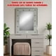 thumbnail image 5 of Tocador Vanity Moderno Con Focos Espejo Camerino Gris, 5 of 7