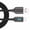 Black, variant on Metal Charging Cable USB to USB C Charging Fast Charging Cable with LED Light