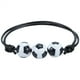 thumbnail image 4 of 20 pulseras de pelotas deportivas, pulseras de cuentas de rugby, béisbol y fútbol, cordón de cera ajustable, pulseras de pelotas deportivas inspiradoras, regalos para niños y niñas YUNYI BRAND Deportes, 4 of 8