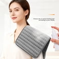 thumbnail image 4 of ERK 1Pcs 1PC Extra Large Heating Pad Heating Pad Portable 24 "x12 6 Heating Heats Up To 140 ° F Auto Shuts Off In 2 Hours Leg Shoulder Knee Neck Heating, 4 of 5