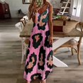 thumbnail image 3 of Leopard Print Pattern Fine Art Sleeveless Dress Summer Dress Woman 2025, 3 of 7