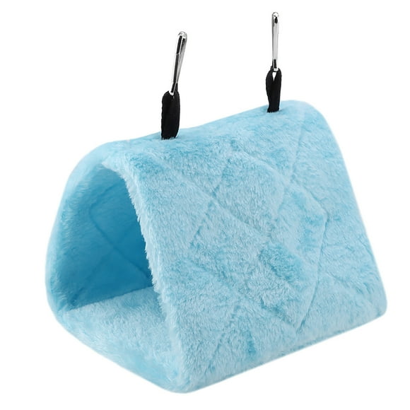 Hamaca de Felpa Suave, Jaula Colgante, Tienda para Pájaros, Cómoda y Acogedora Cama de Invierno, Juguete Para Mascotas