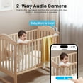 WiFi Indoor Camera for Home Security, 24/7 Recording Camera for Office
