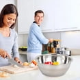 thumbnail image 6 of Scaled Mixing Bowl Stainless Steel Whisking Bowl For Knead Dough Salad Cooking Baking Container Kitchen Supplies 16Cm/20Cm/22Cm, 6 of 9