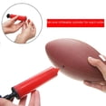 thumbnail image 2 of Pelota inflable de fútbol americano de tamaño 3 para jóvenes, juguete para niños pequeños y estudiantes, pelota de enseñanza para juegos especiales en equipo, 2 of 4