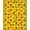 Yellow,  Pattern 1, variant on ODIKA 4'x6' Machine Washable Non-Slip Area Rug, Oval Floral Entry Miniature Tiny Accent High Traffic Rug, Beige, 120467