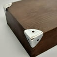 Mlless 4/8/12PCS Retro Iron Corner Protectors for Wooden Boxes and
