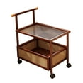 thumbnail image 4 of GROWTH TANK 2 Tier Rolling Cart Small Side Table Multipurpose Sturdy Organizer End Table for 50x40x70cm, 4 of 9