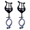 thumbnail image 1 of Bunblic 2 Pcs Clips de Partitions Trompette Marche Lyre Fer Outil Professionnel Compact Accessoires pour Cornet, 1 of 8