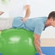 thumbnail image 5 of Ficarrico Yoga pelota lisa para ejercicio fitness Pilates con peso, 5 of 5