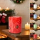 thumbnail image 1 of Vidrio De Lunares Vaso navideño con lunares, diseño de Papá Noel, árboles y copos de nieve para brindar en Navidad (1 unidad, azul) Rkxzt, 1 of 6