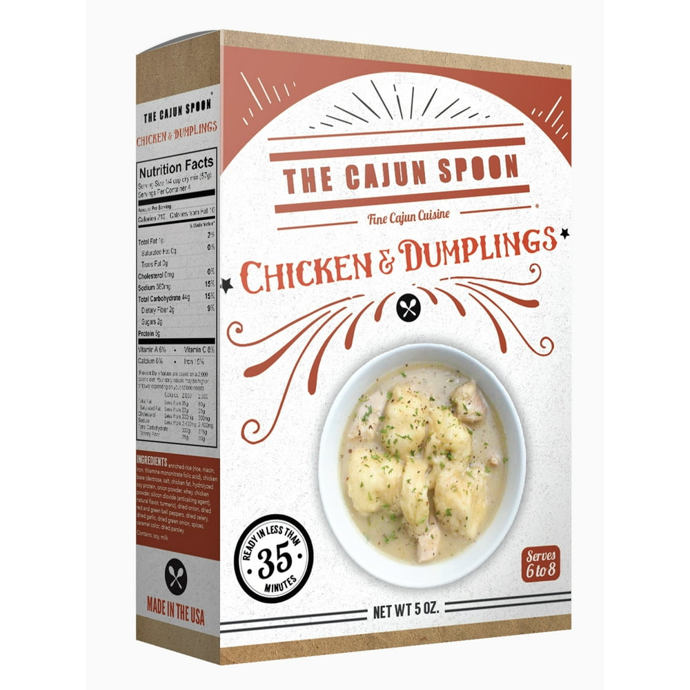 CAJUN SPOON CHICKEN & DUMPLINGS