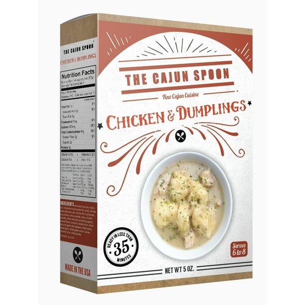 CAJUN SPOON CHICKEN & DUMPLINGS