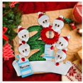 thumbnail image 1 of Adornos navideños 2021, adornos navideños colgantes, adornos personalizados, regalos de bricolaje para miembros de la familia, amigos, decoración creativa para colgar en las fiestas, resina, 1 of 5