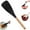 Black, variant on GlobaShun Consensuts Multi Function Spoon, 2-in-1 Multi-function Spatula Spoon, Cooking Spoon for Nonstick Cookwares, Silicone Cooking Utensils for Kitchen, Multifunction Spoon for Mixing