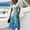 A004-Blue, variant on Dresses for Women V Neck Short Sleeve Cocktail & Church Tea Dresses High Waist A-Line Swing Sundress